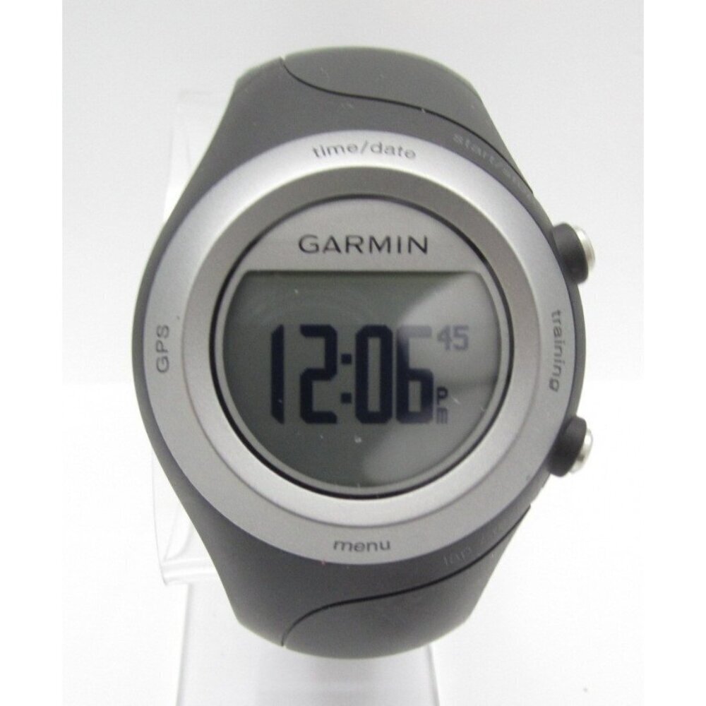 Men Garmin Forerunner 405 Digital Sport Outdoor‎ 45mm Round Watch (H947)